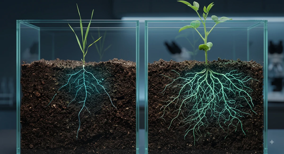 ChitoHumus Root System Mass & Depth Trial Results